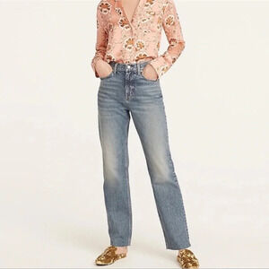 High-rise full-length '90s classic-straight jean in Heartwood wash Size 29P